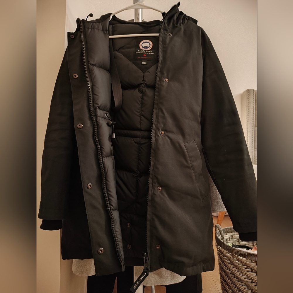 Canada Goose Women Victoria Parka XXS Black